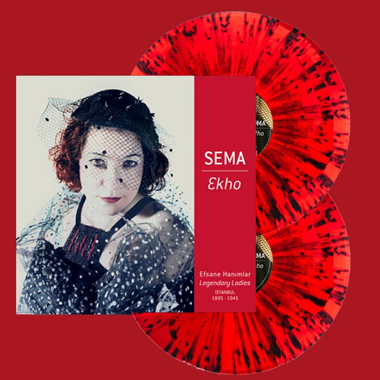 Sema Moritz Ekho (Splatter Kırmızı Plak) Çift LP