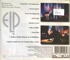 Emerson Lake & Palmer Live In Poland CD