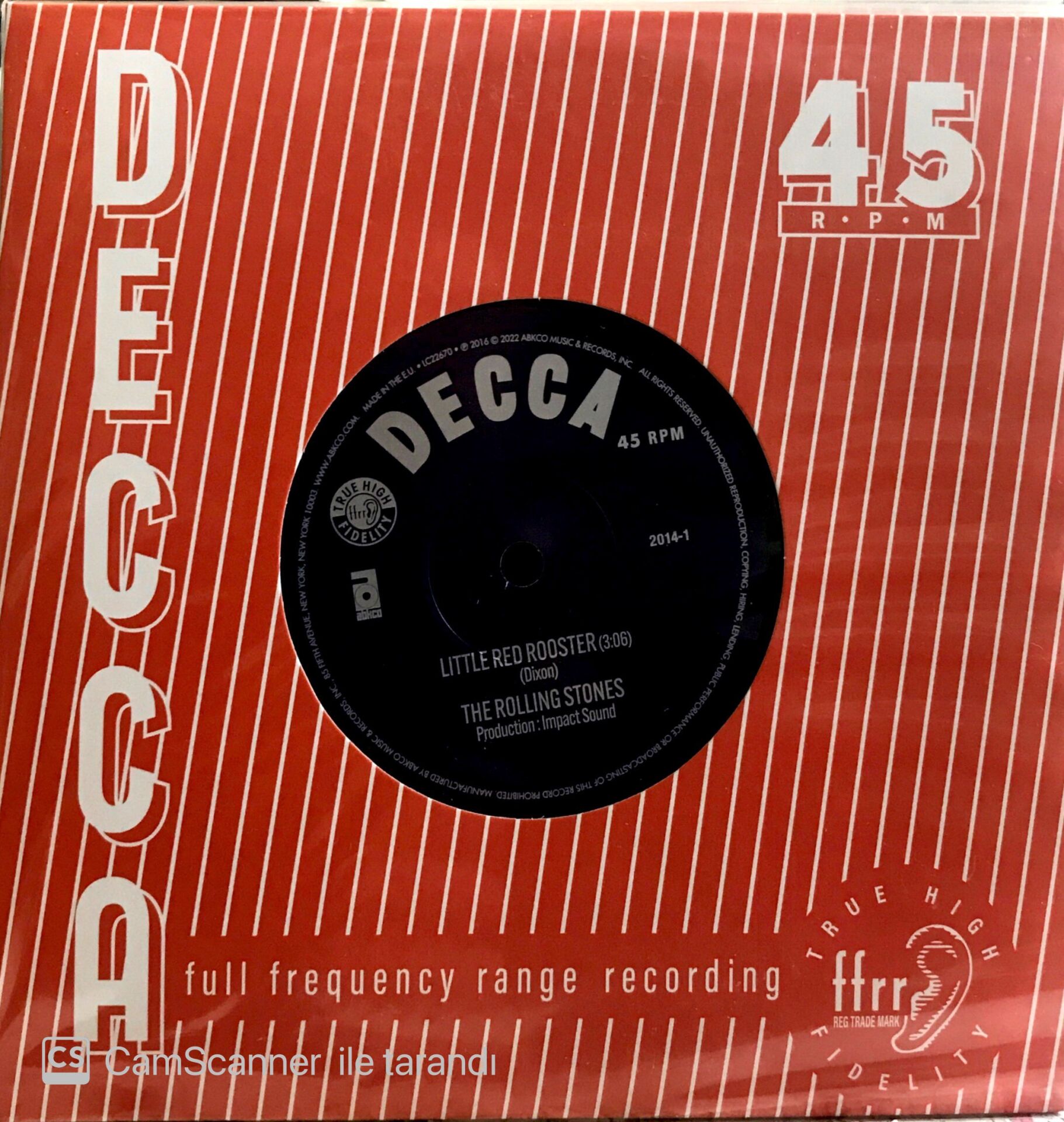 The Rolling Stones - Little Red Rooster 45'lik