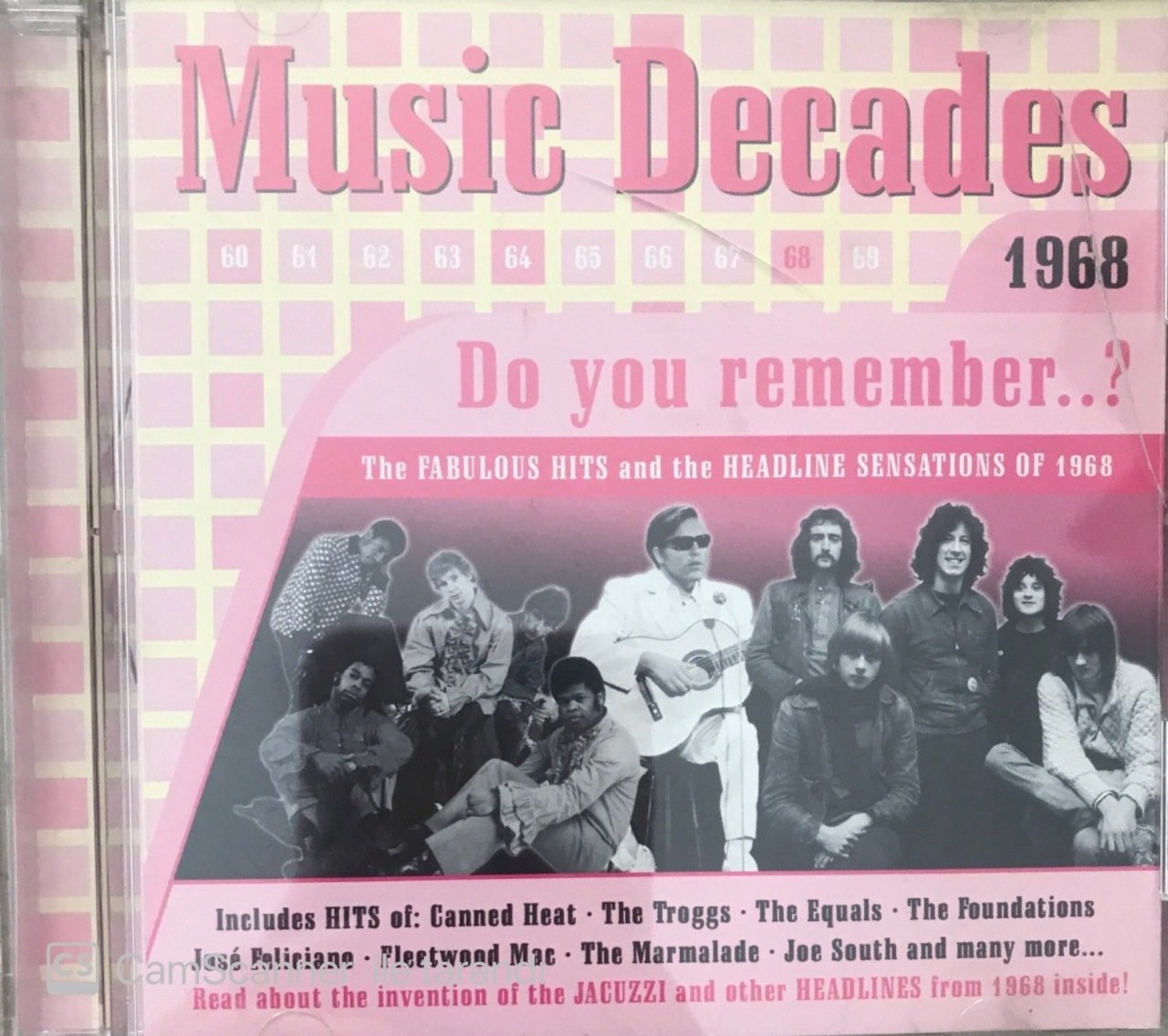 Music Decaders 1968 CD