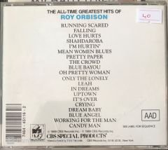 The All Time Greatest Hits Of Roy Orbison Cd