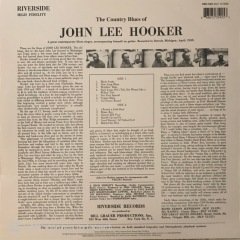 John Lee Hooker The Country Blues Of LP