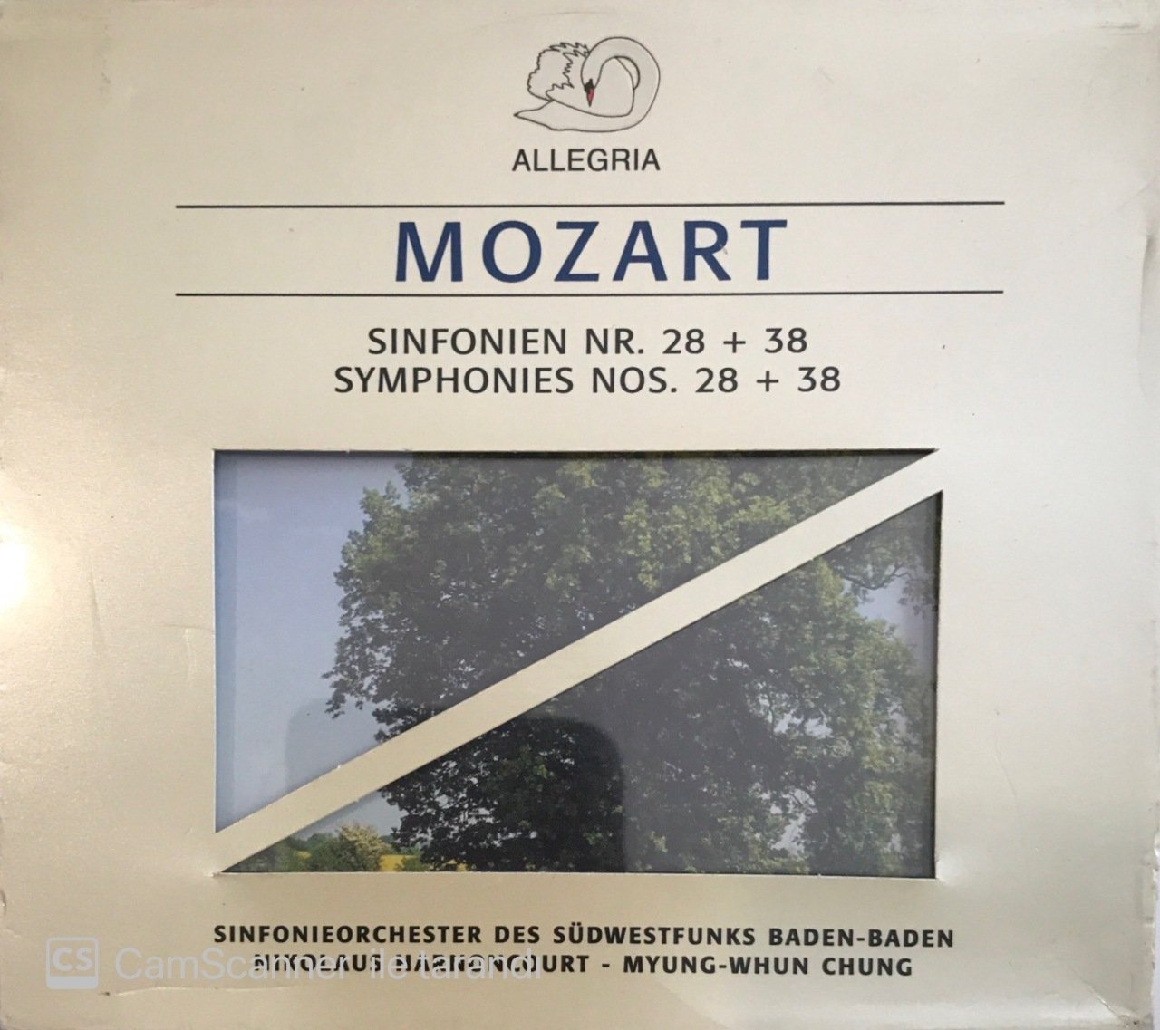 Mozart Sinfonien Nr. 28 + 38 CD