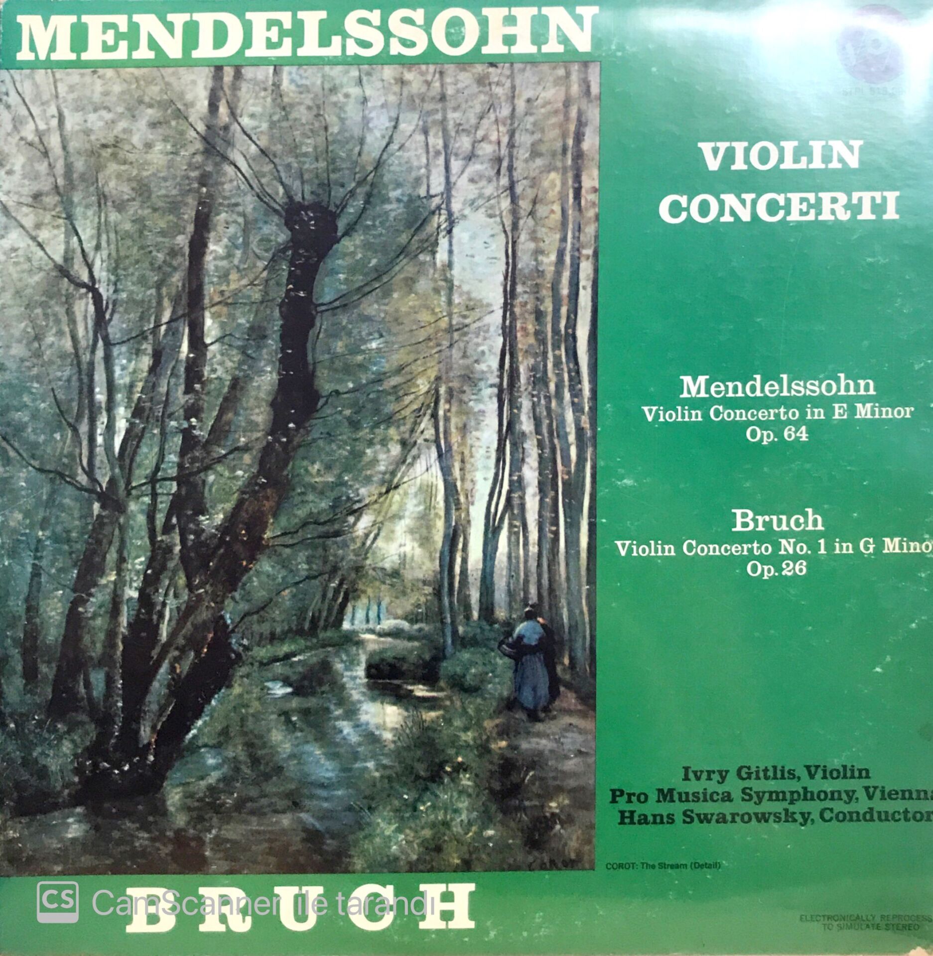 Mendelssohn / Bruch LP