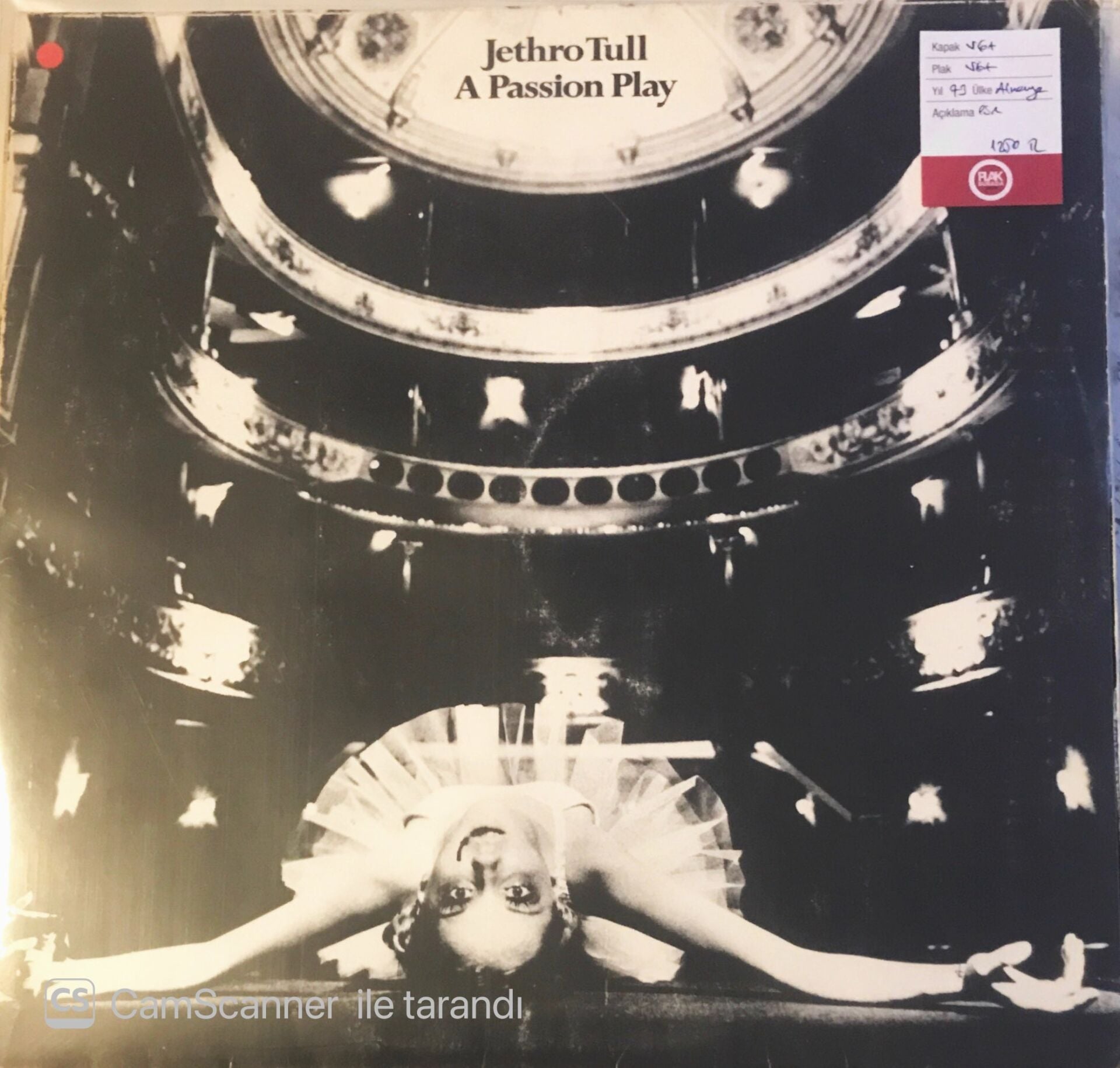 Jethro Tull A Passion Play LP