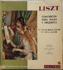Liszt Conciertos Para Piano Y Orquesta N.o1  En Mı Bemol Mayor N.o2 En La Mayor LP