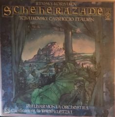 Rimsky Korsakov Scheherazade Tchaikovsky Capriccio Italien LP