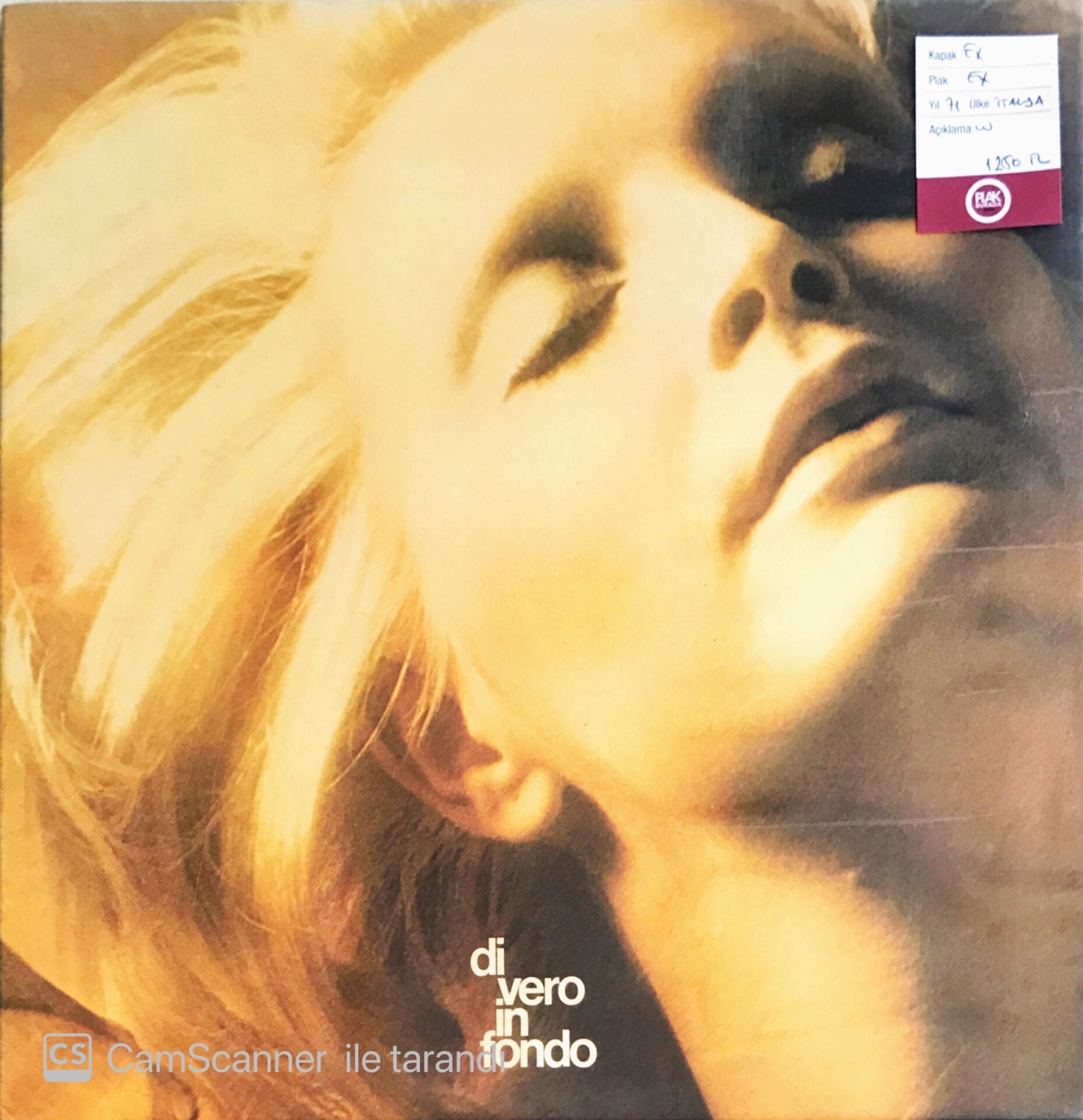 Patty Pravo - Di Vero In Fondo - LP