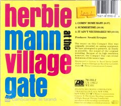 Herbie Mann / At The Village Gate CD