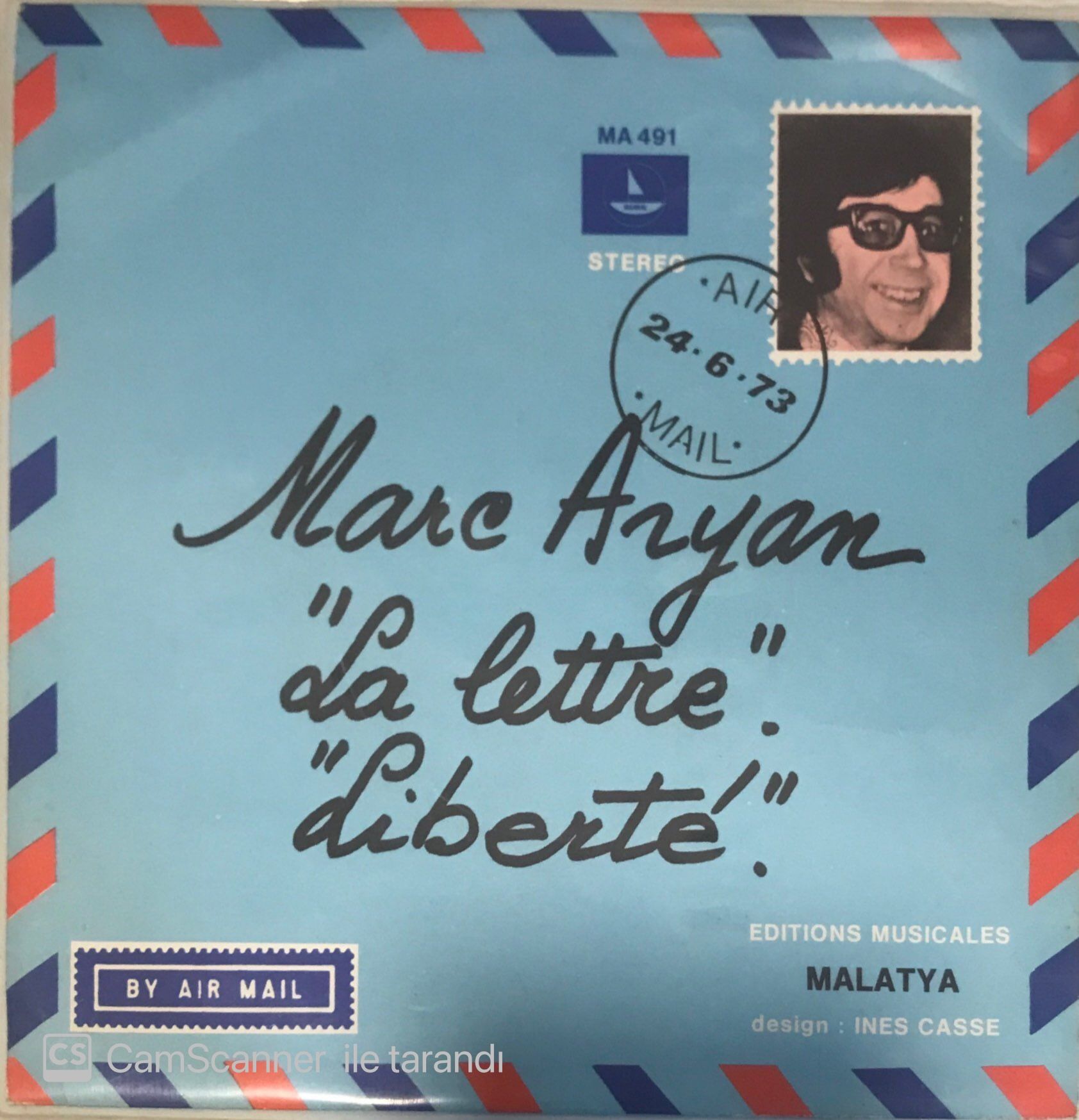 Marc Aryan La Lettre 45lik
