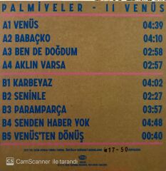Palmiyeler - II Venüs LP