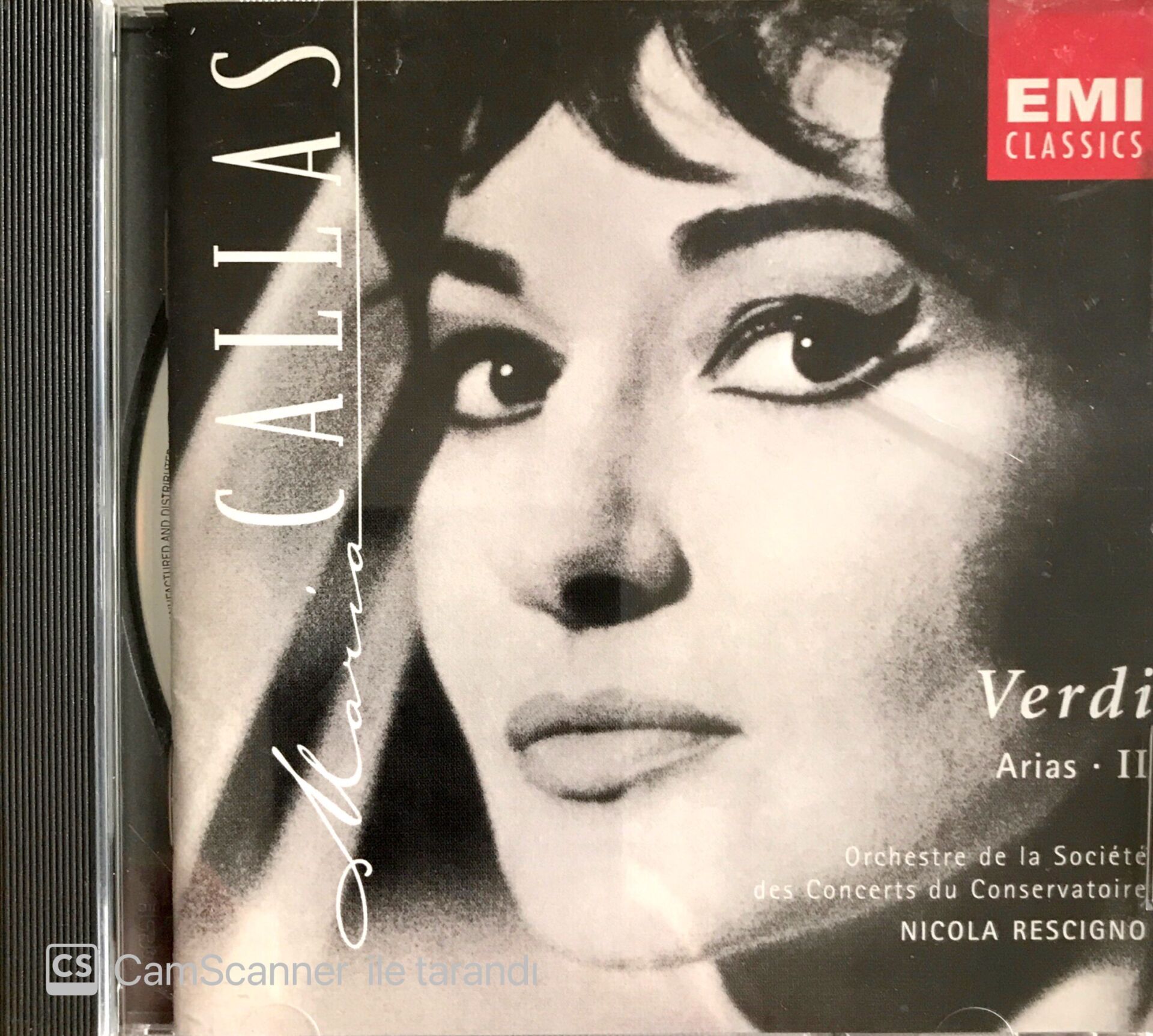 Verdi Arias II / Callas - Rescigno CD