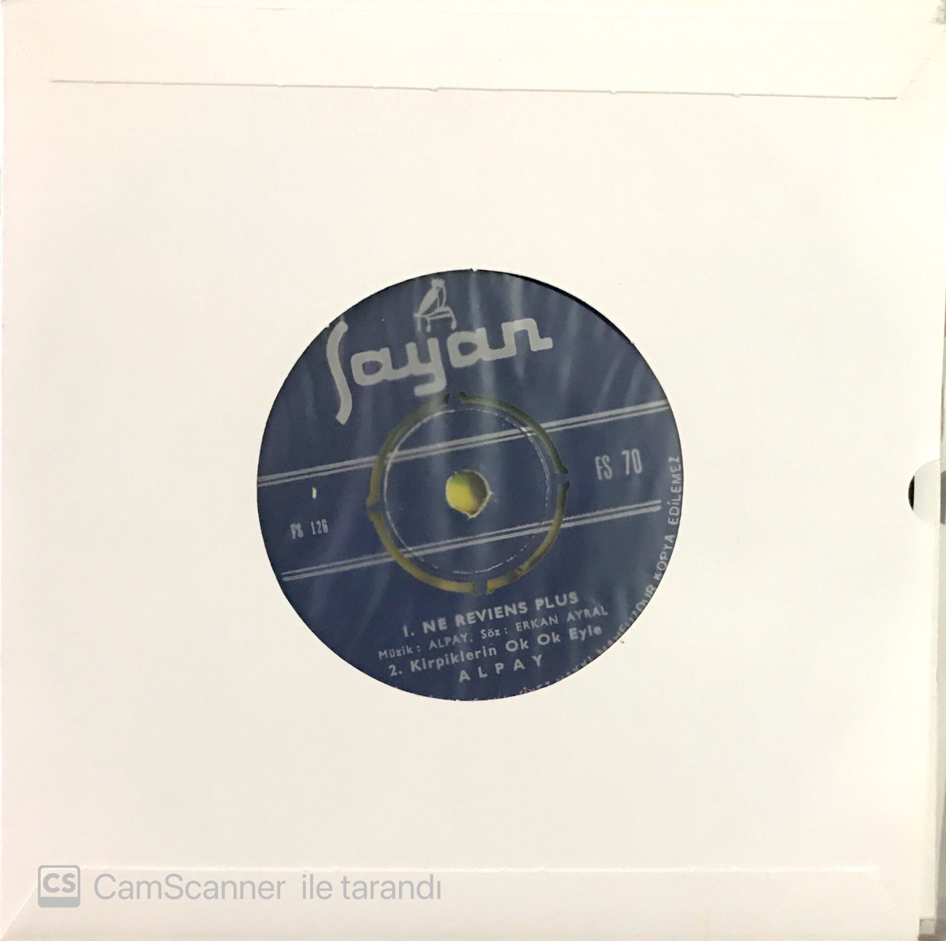 Alpay - Kirpiklerin Ok Ok Eyle 45lik