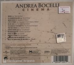Andrea Bocelli Cinema CD