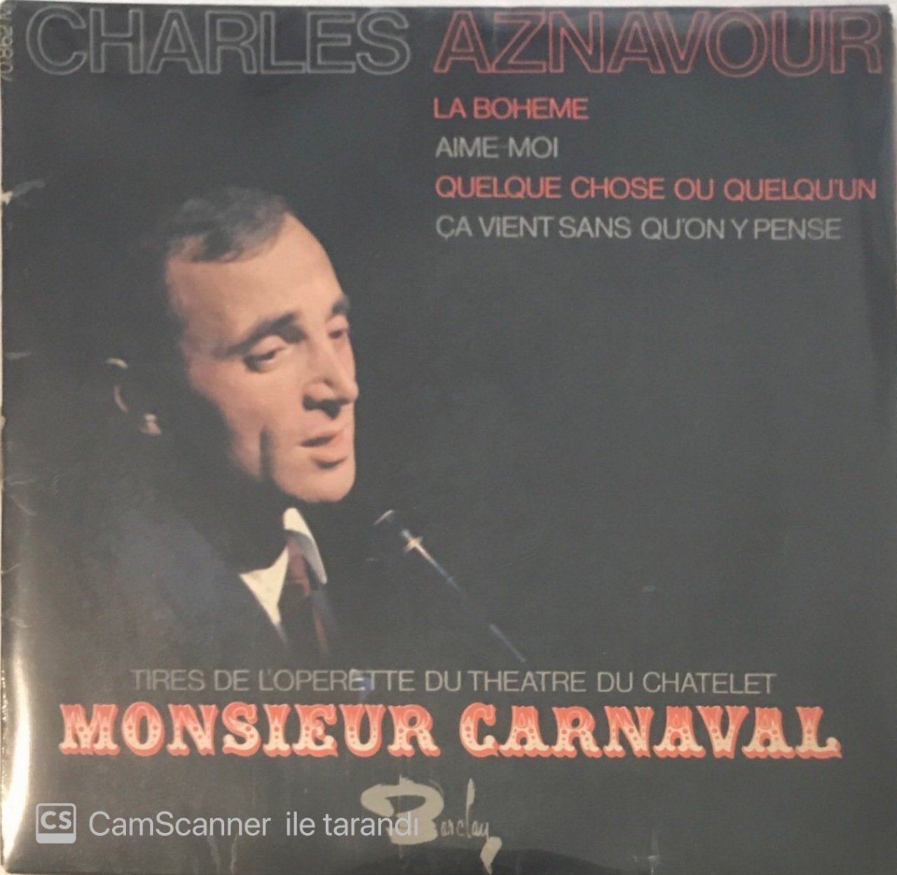 Charles Aznavour La Boheme 45lik