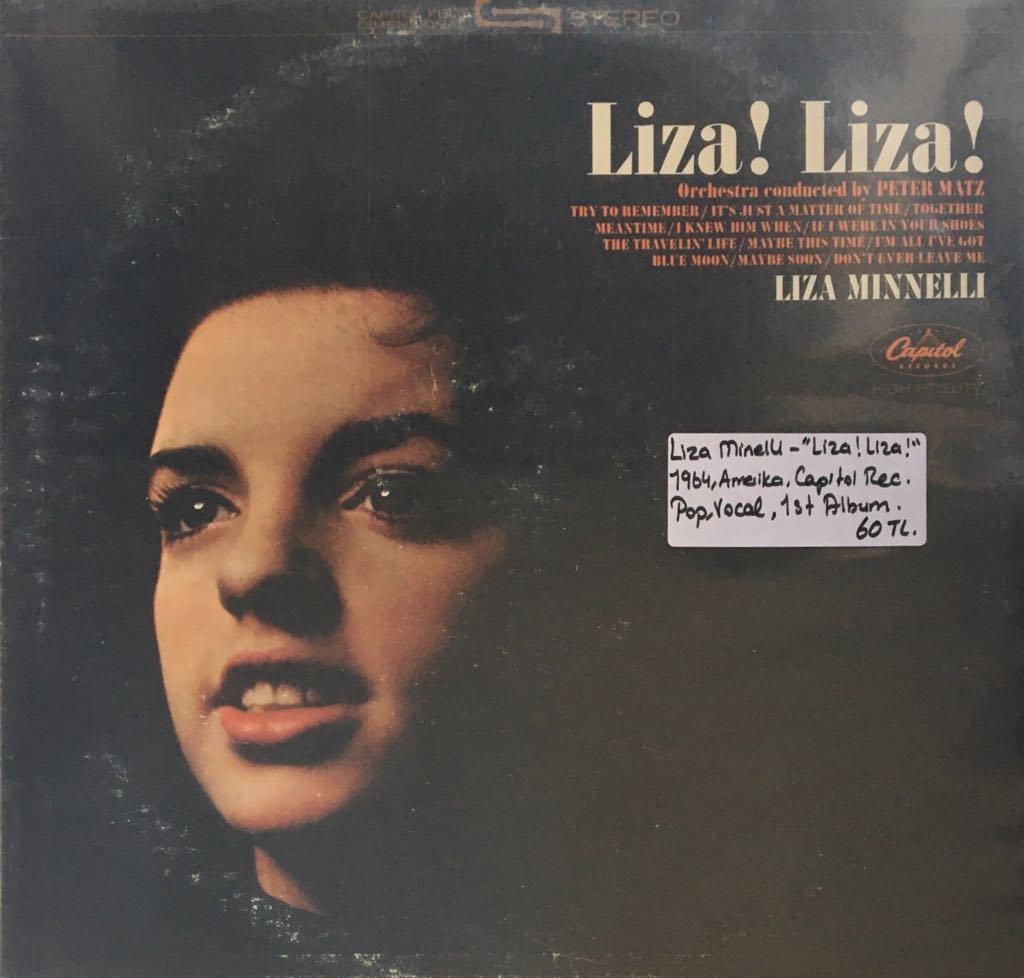 Liza Minnelli Liza! Liza! LP