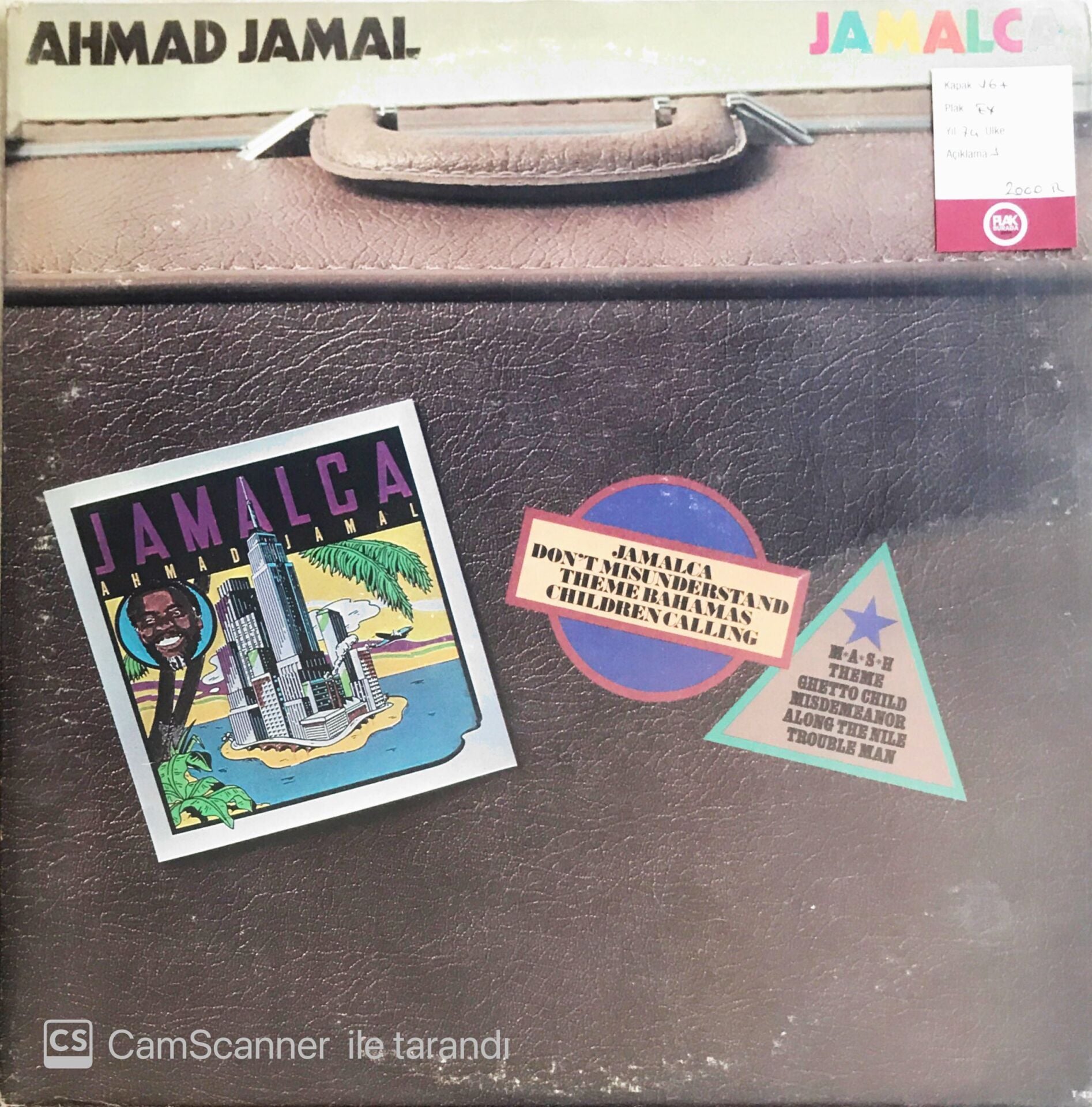 Ahmad Jamal - Jamaica - LP