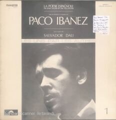 Paco Ibanez Vue Et Musique Et Chanee Par Salvador Dali LP