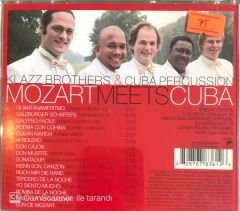KLAZZ BROTHERS & CUBA PERCUSSION - MOZART MEETS CUBA CD