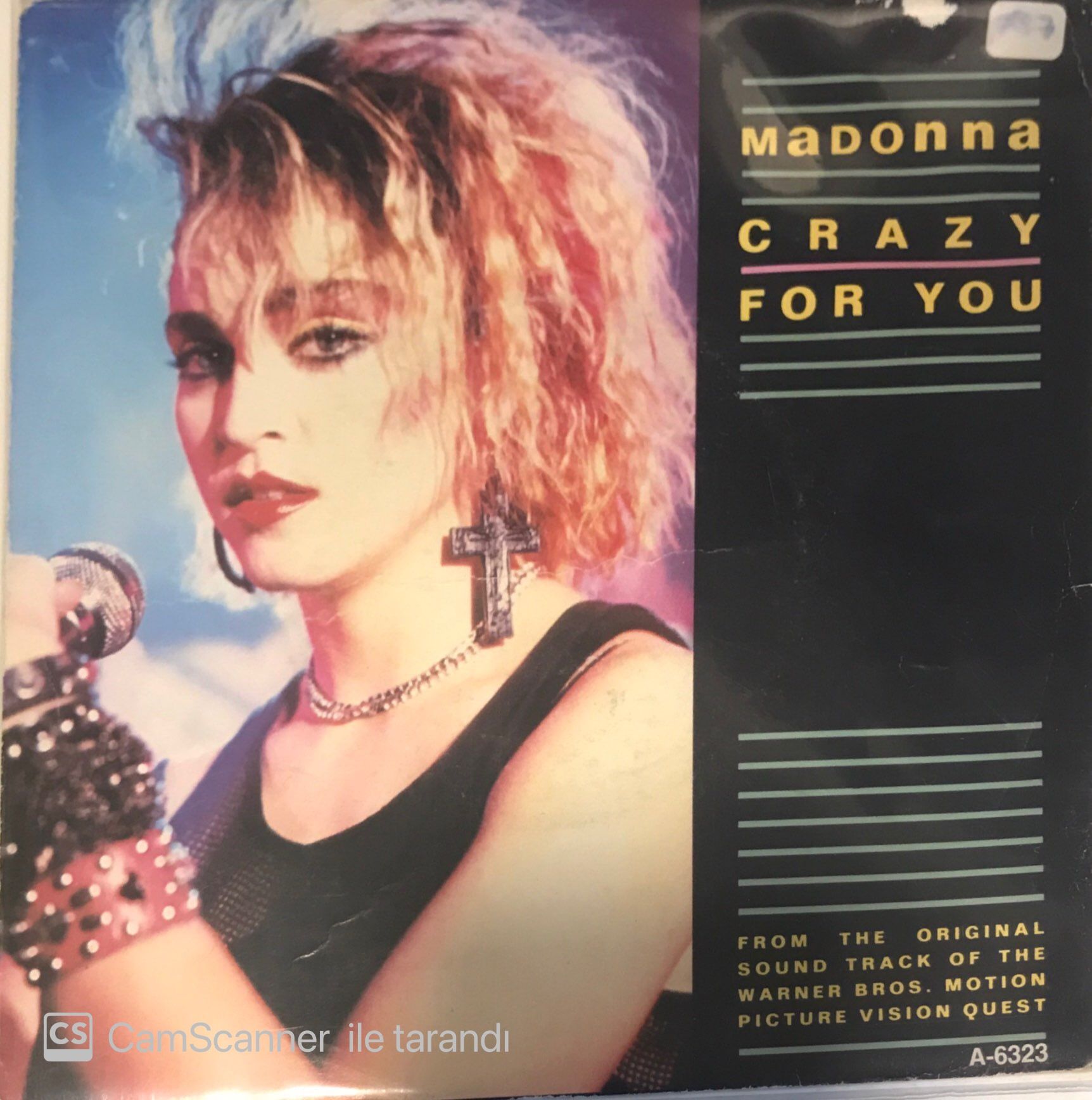 Madonna Crazy For You 45lik
