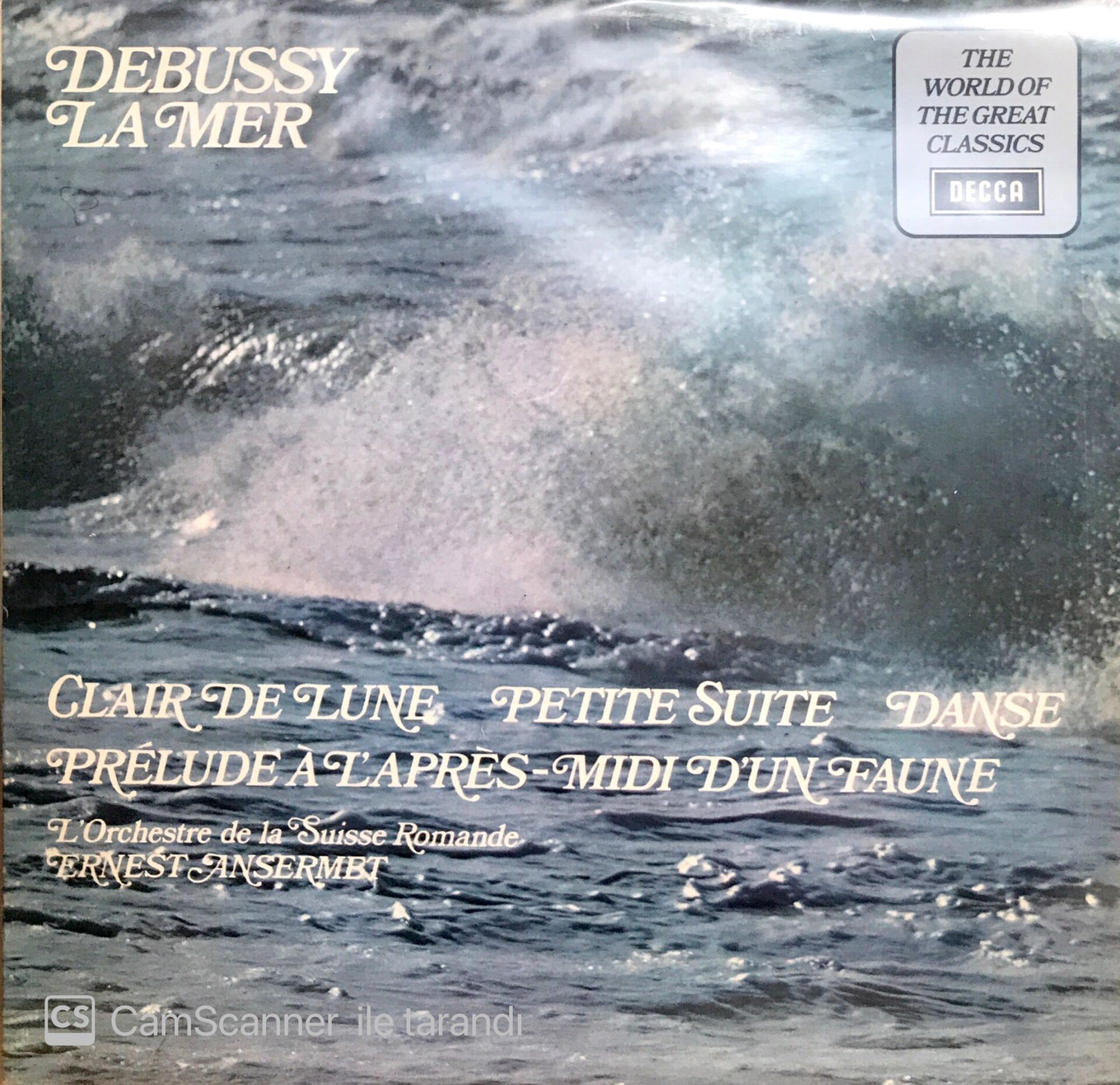 Debussy La Mer LP