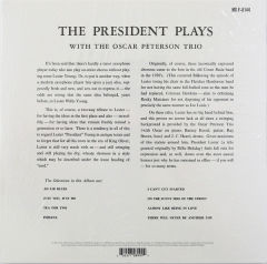 The President Plays With The Oscar Peterson Trio LP