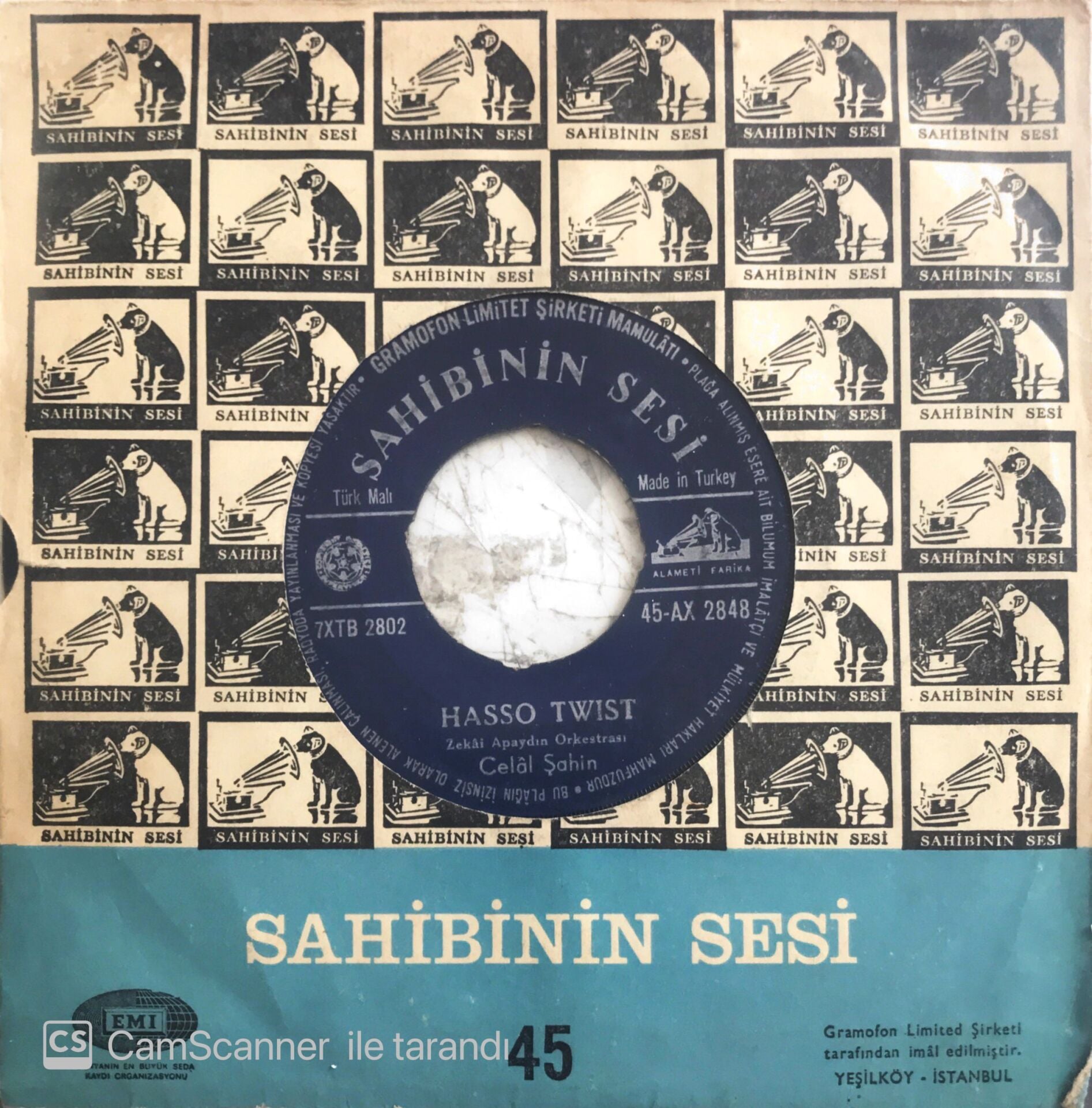 Celal Şahin - Bugün Git Yarın Gel/Hasso Twist - 45'lik