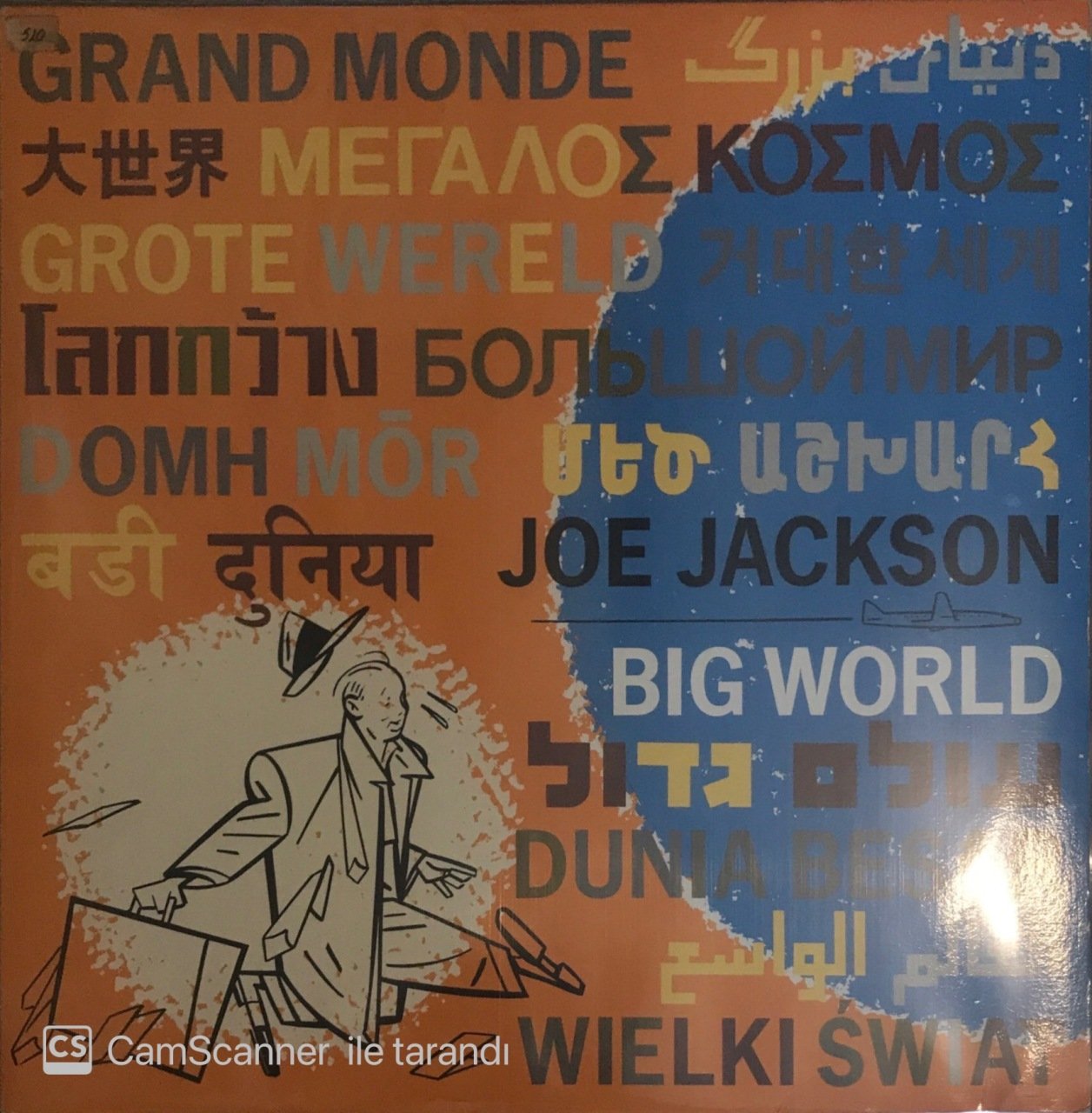 Joe Jackson Big World Double LP