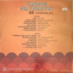 Canzoni Per L'estate '84 Due International Hits LP