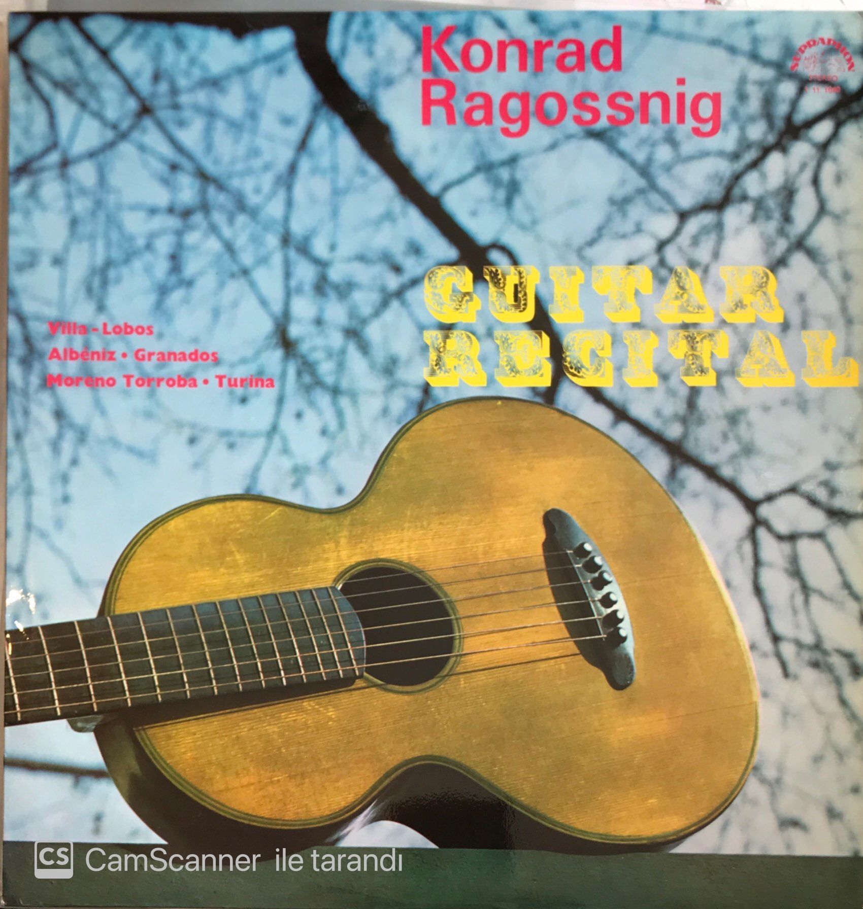 Konrad Ragossnig Guitar Recital LP