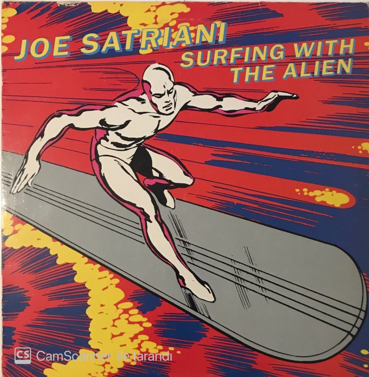 Joe Satriani Surfing With The Alien LP