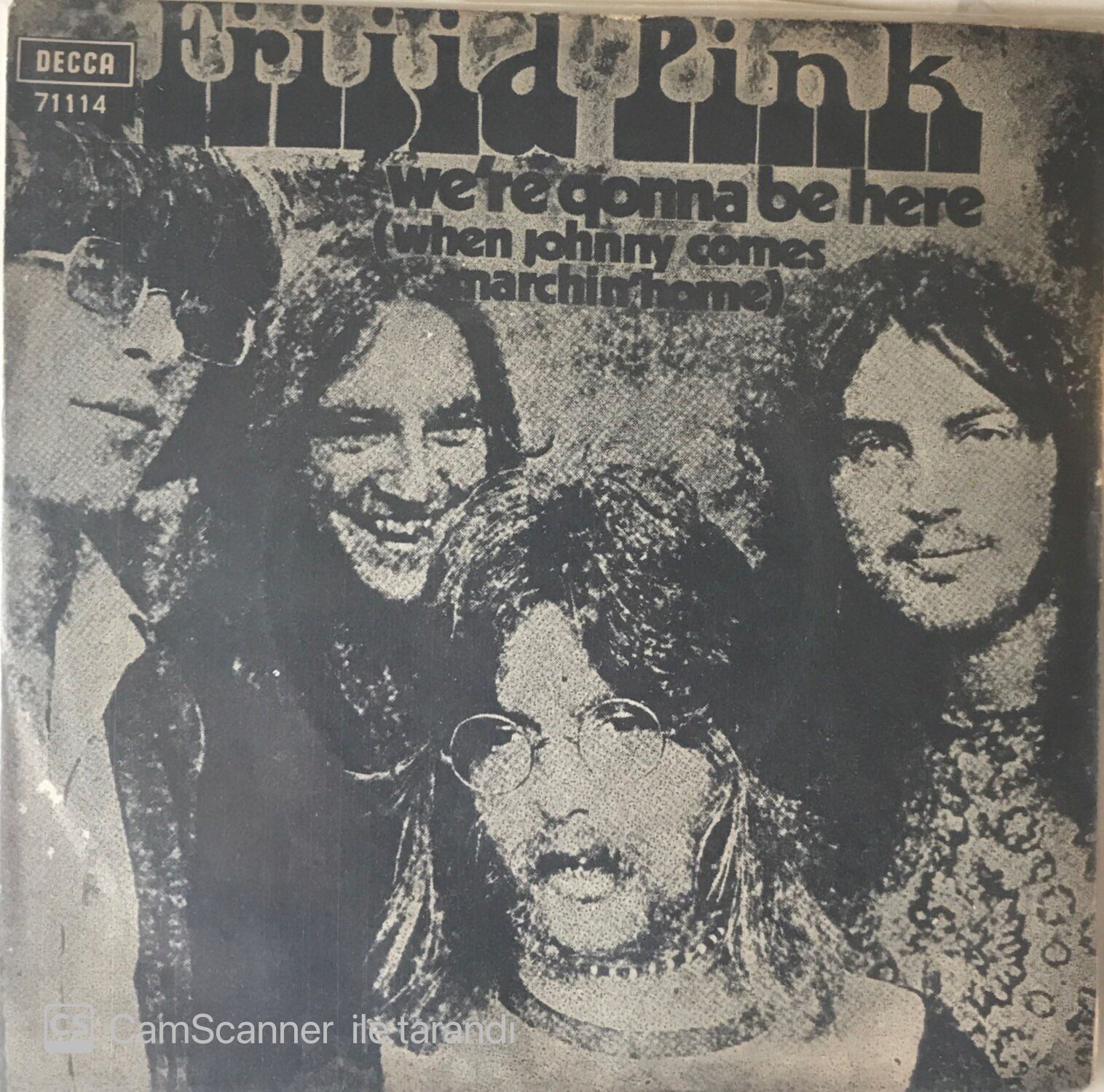 Frijid Pink We're Gonna Be Here 45lik