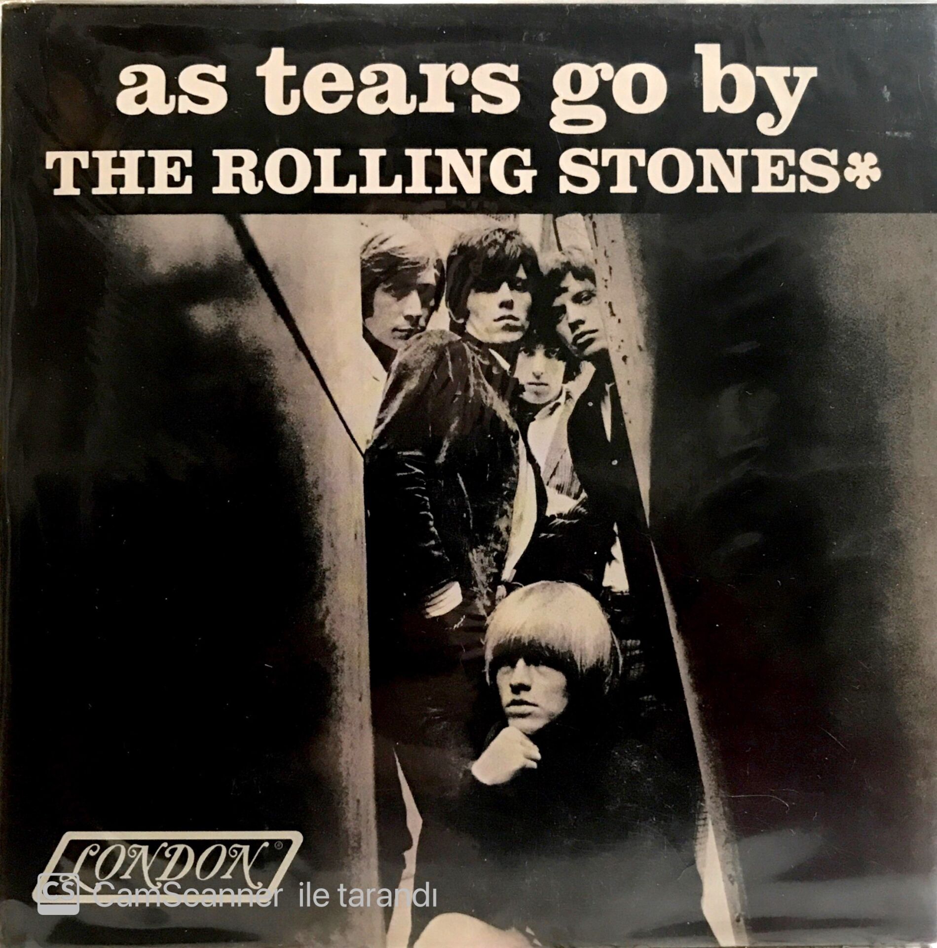 The Rolling Stones - As Tears Go by 45'lik