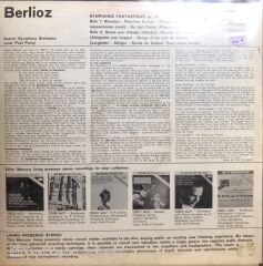 Berlioz / Symphonie Fantastique / Paray / Detroit Symphony LP