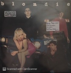 Blondie Plastic Letters LP
