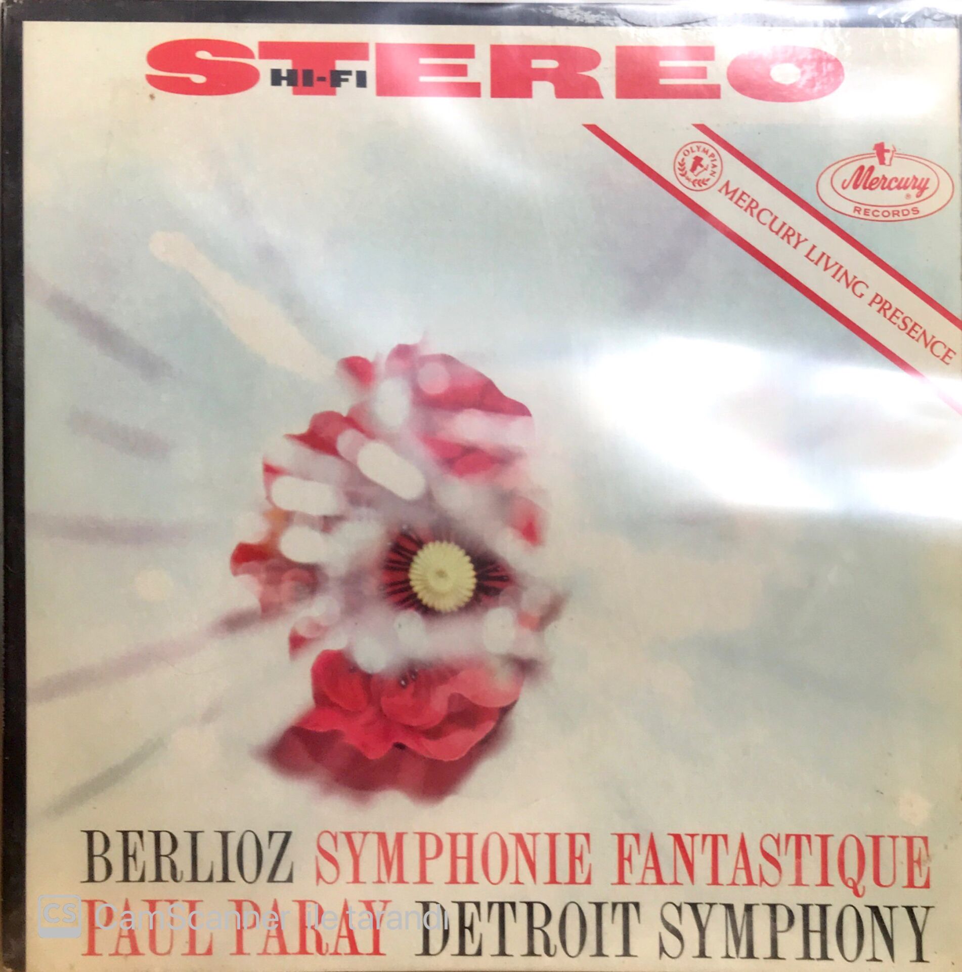 Berlioz / Symphonie Fantastique / Paray / Detroit Symphony LP