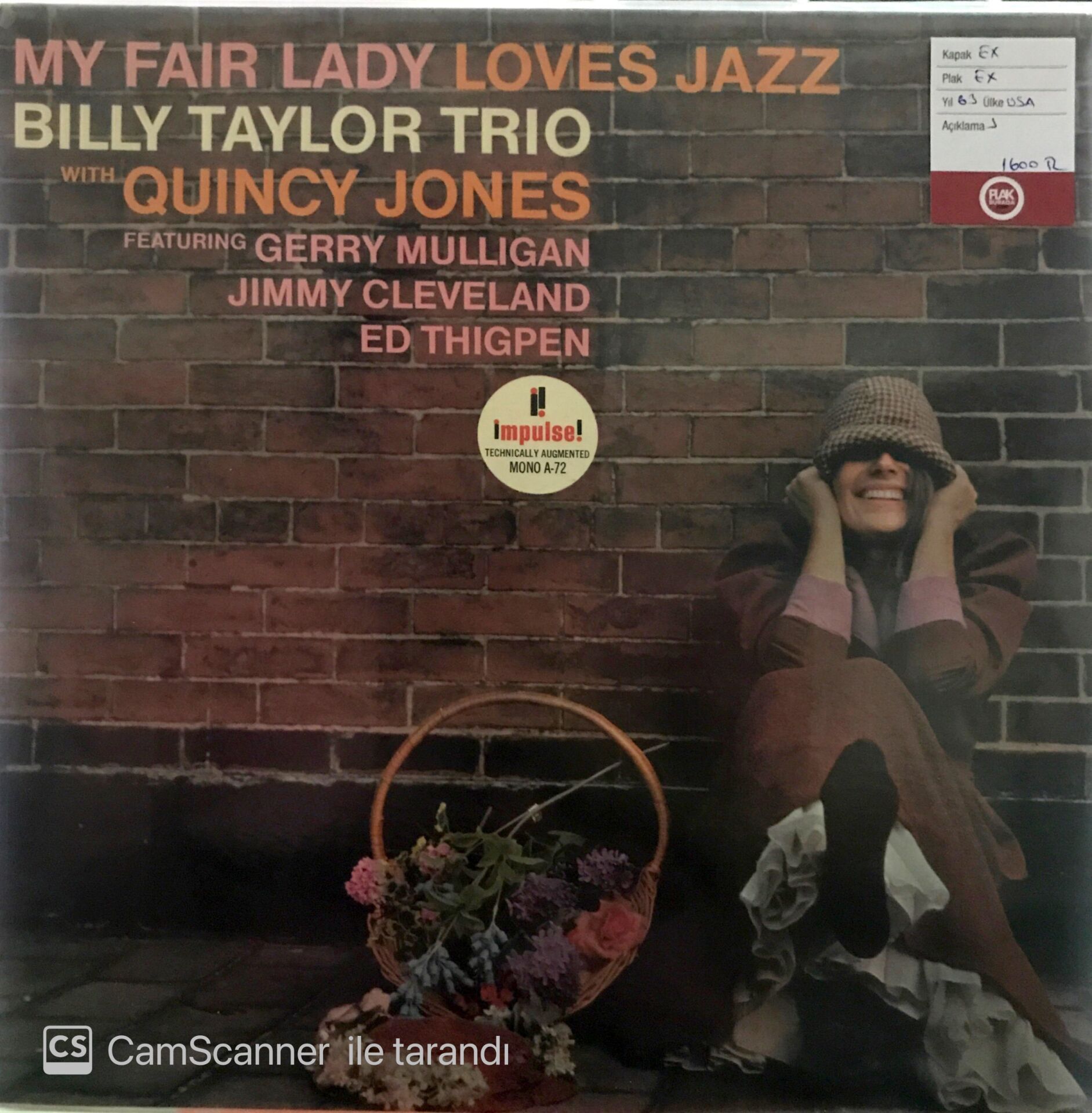 Billy Taylor Trio with Quincy Jones LP