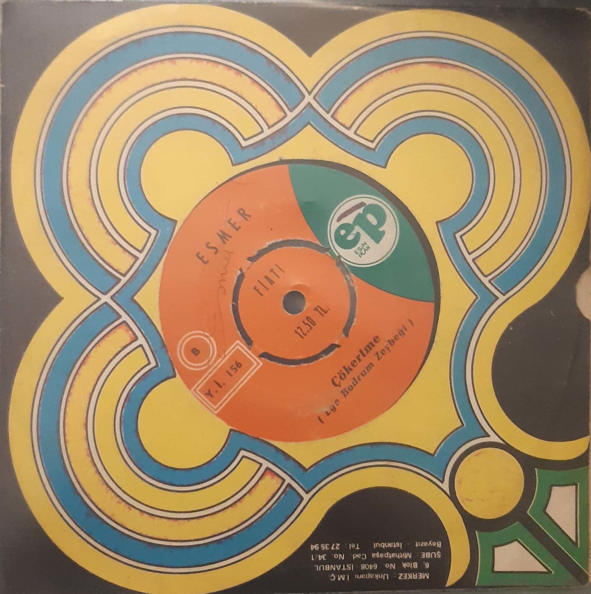 Esmer Çökertme 45lik