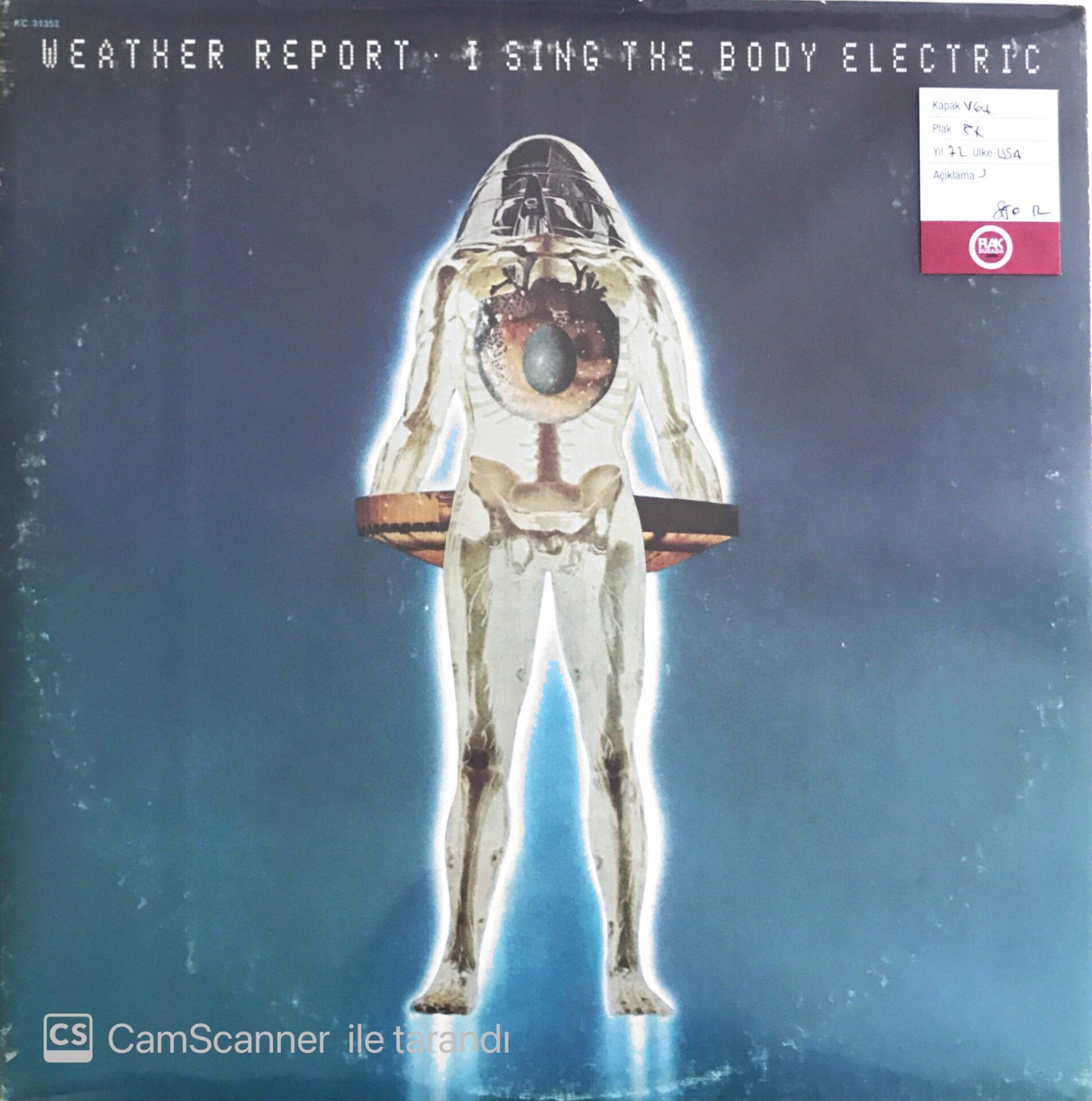 Weather Report - I Sing The Body Electric - LP