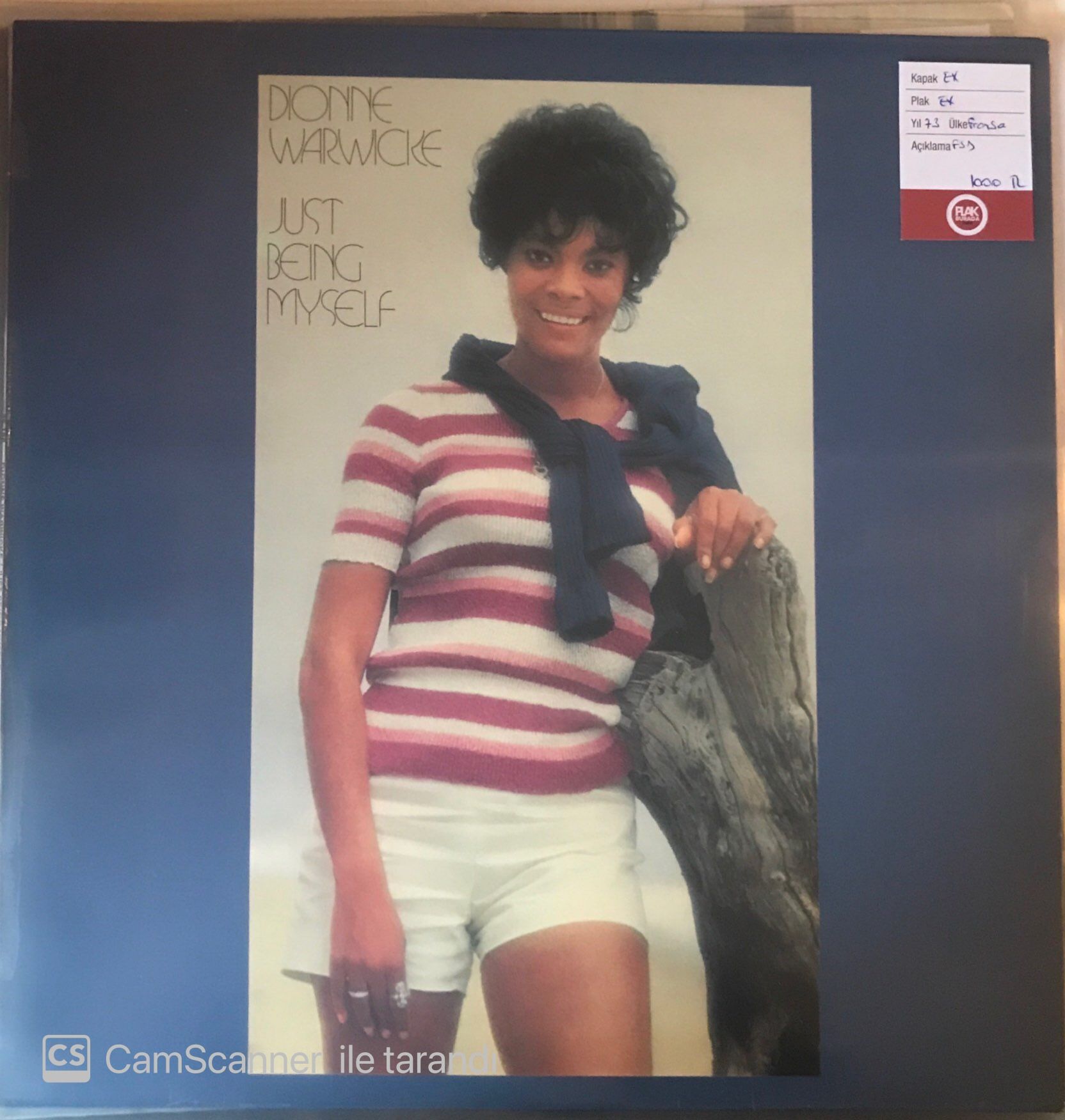 Dionne Warwicke - Just Being Myself LP