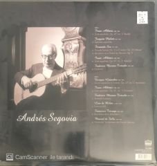Andres Segovia Plays Spanish Composers LP