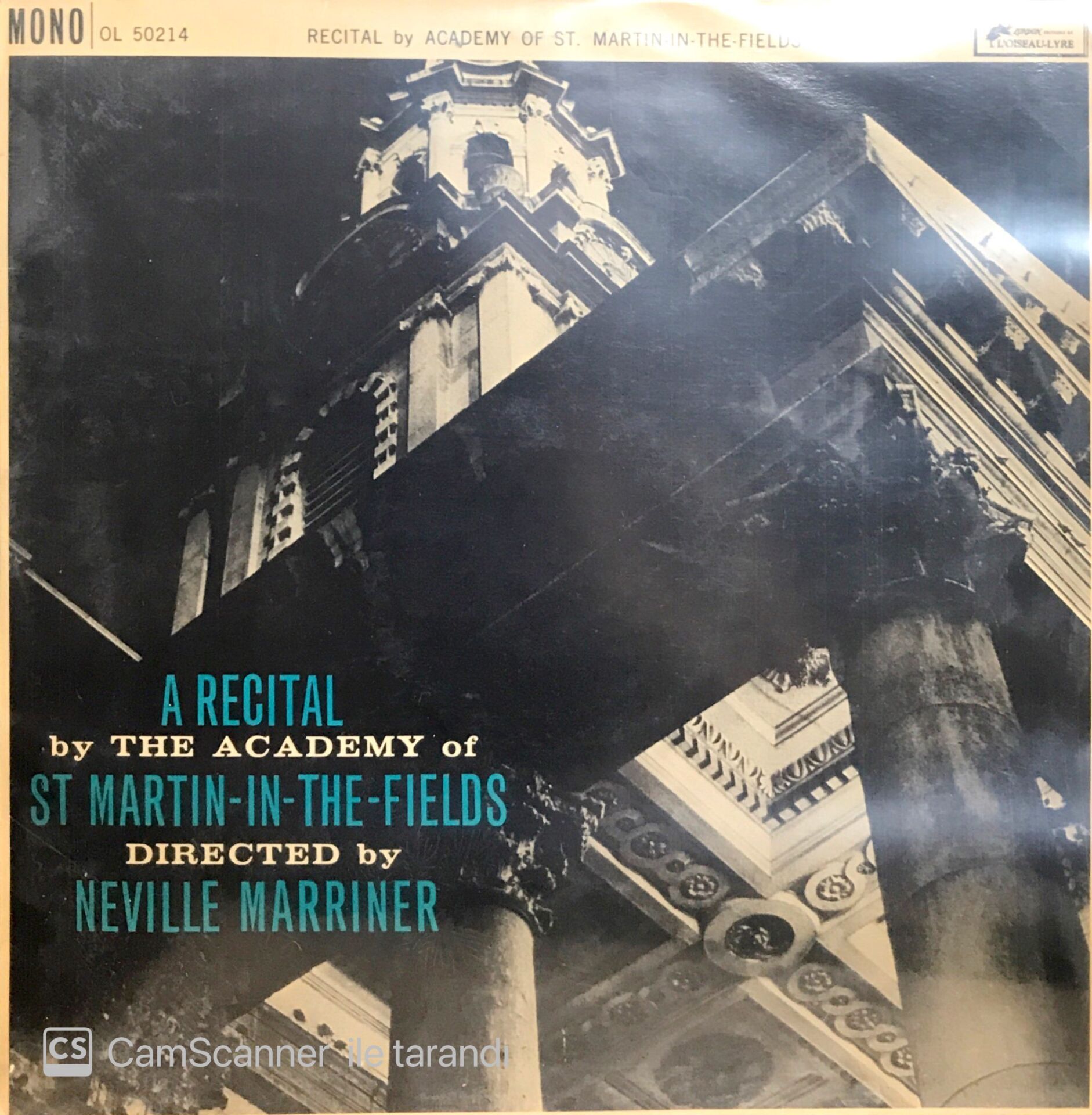 St. Martin In The Fields / Neville Marriner LP