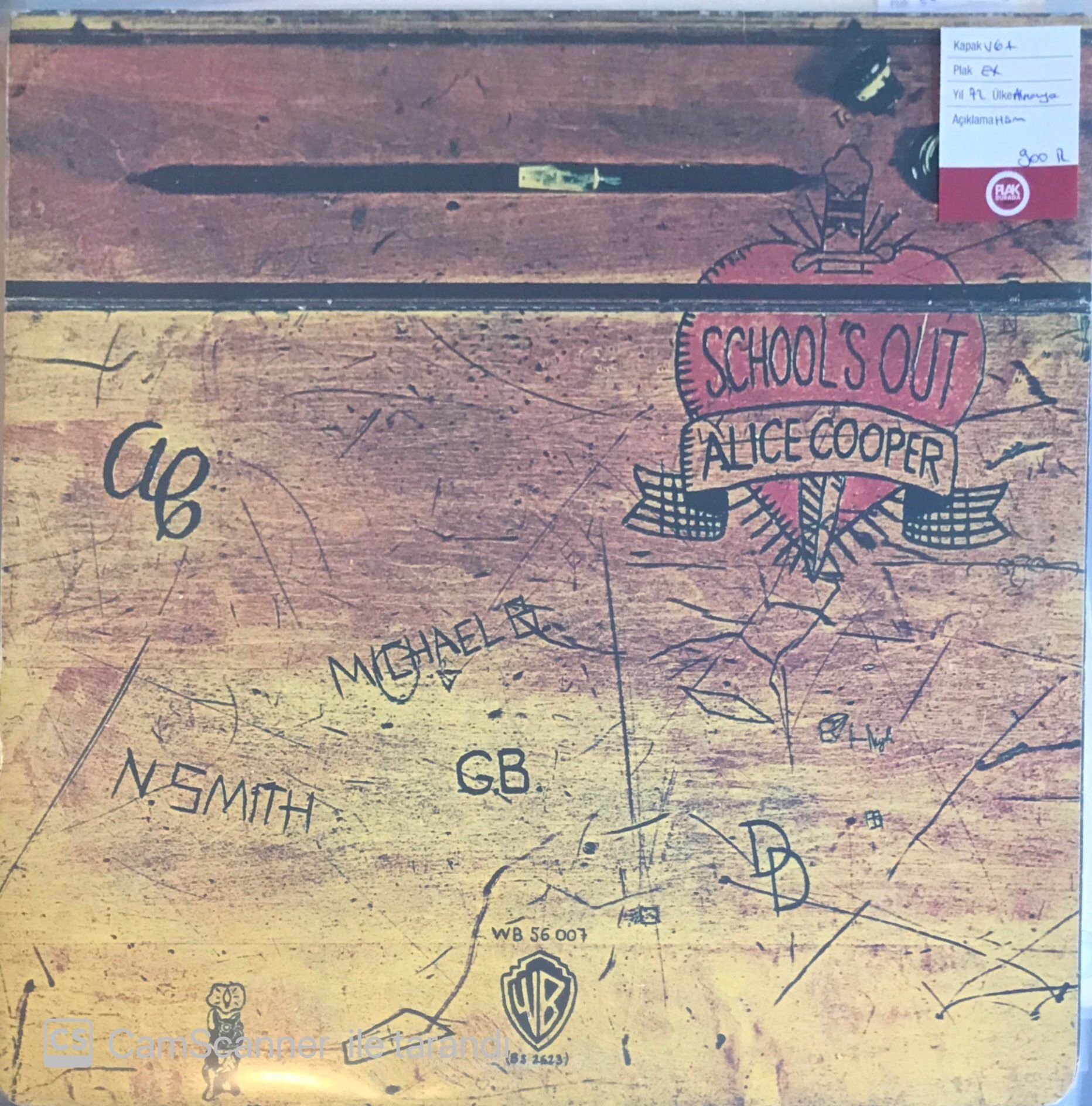 Alice Cooper - School's Out LP
