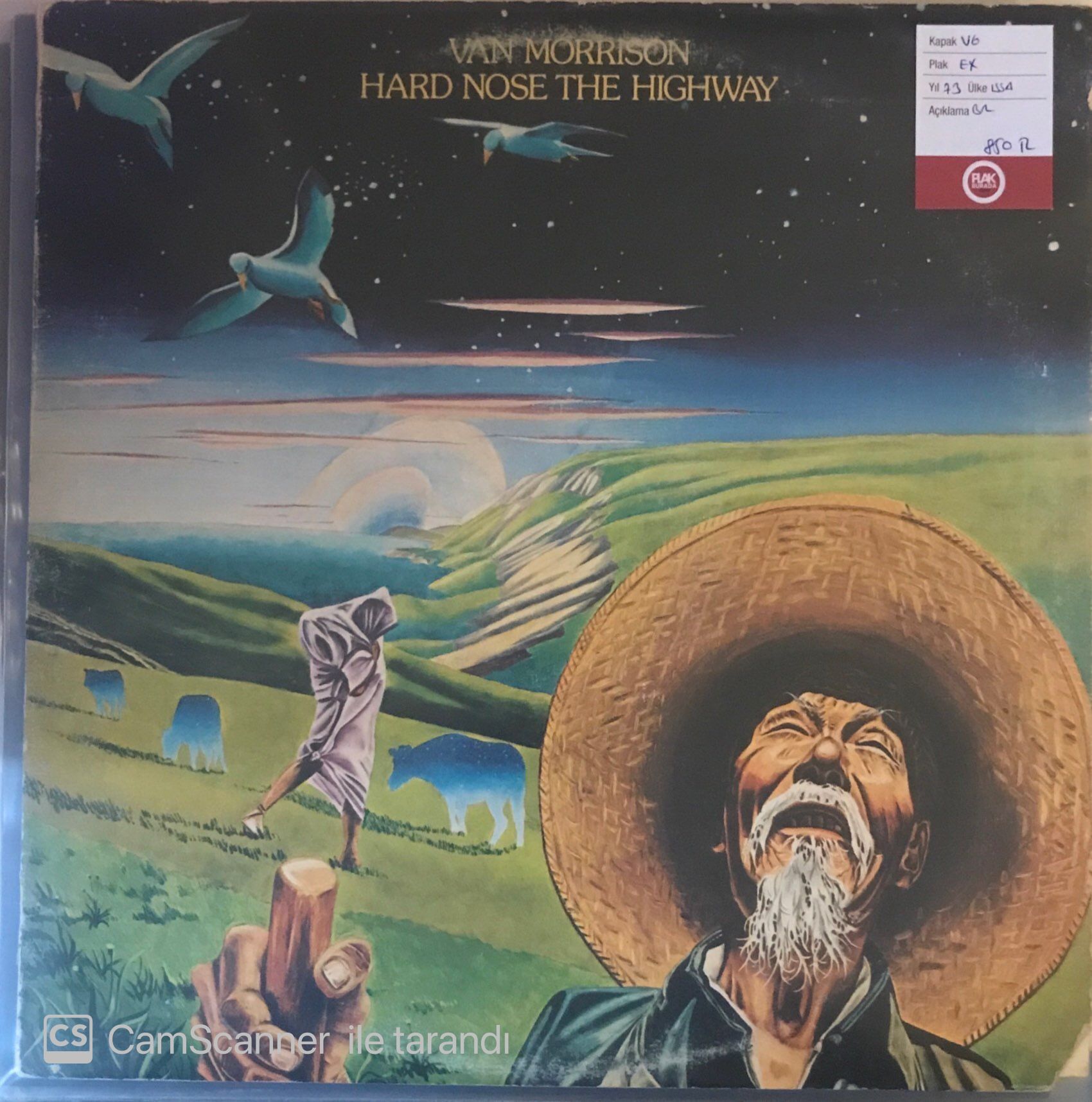 Van Morrison - Hard Nose The Highway LP