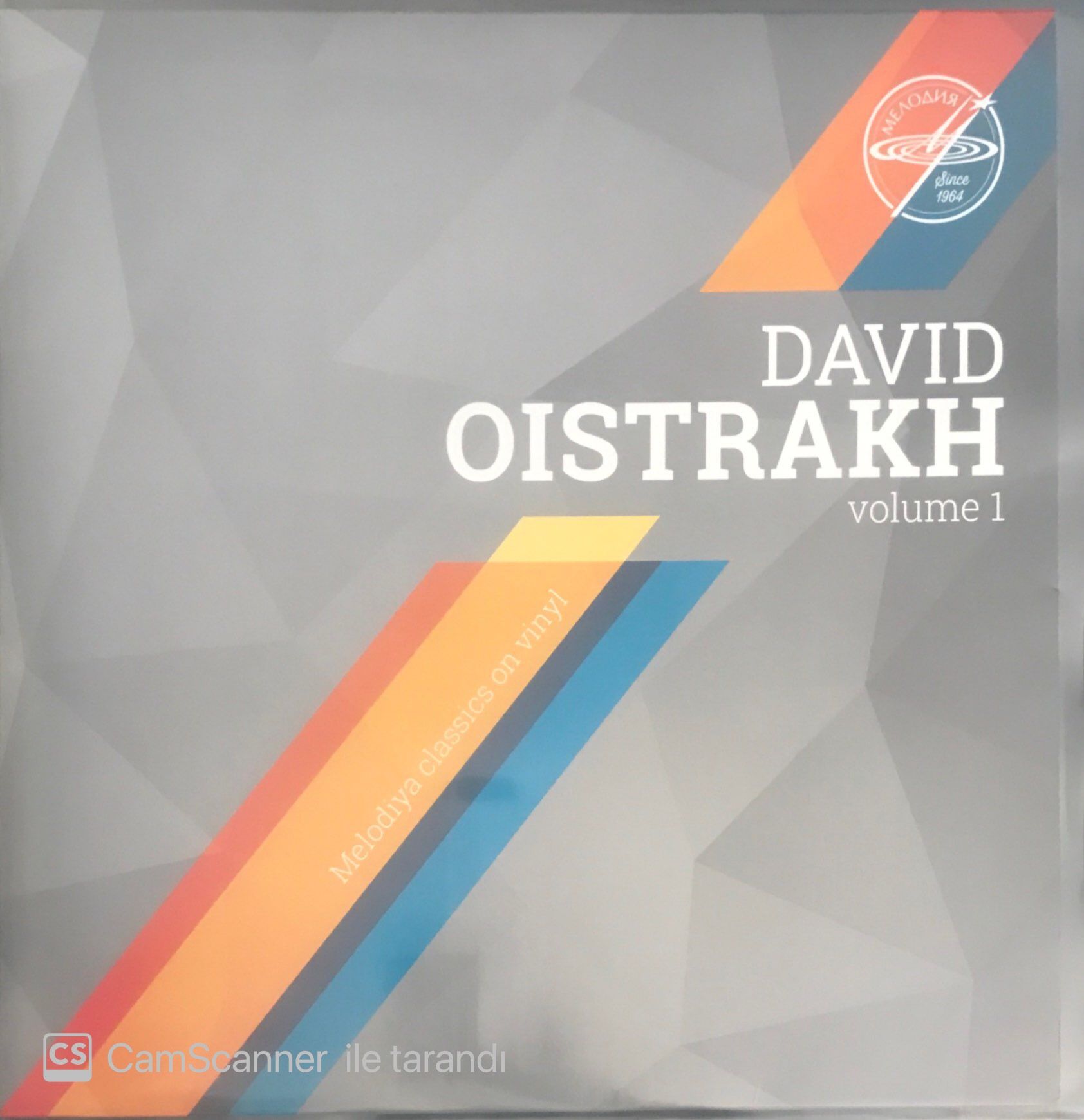 David Oistrakh Volume 1 LP