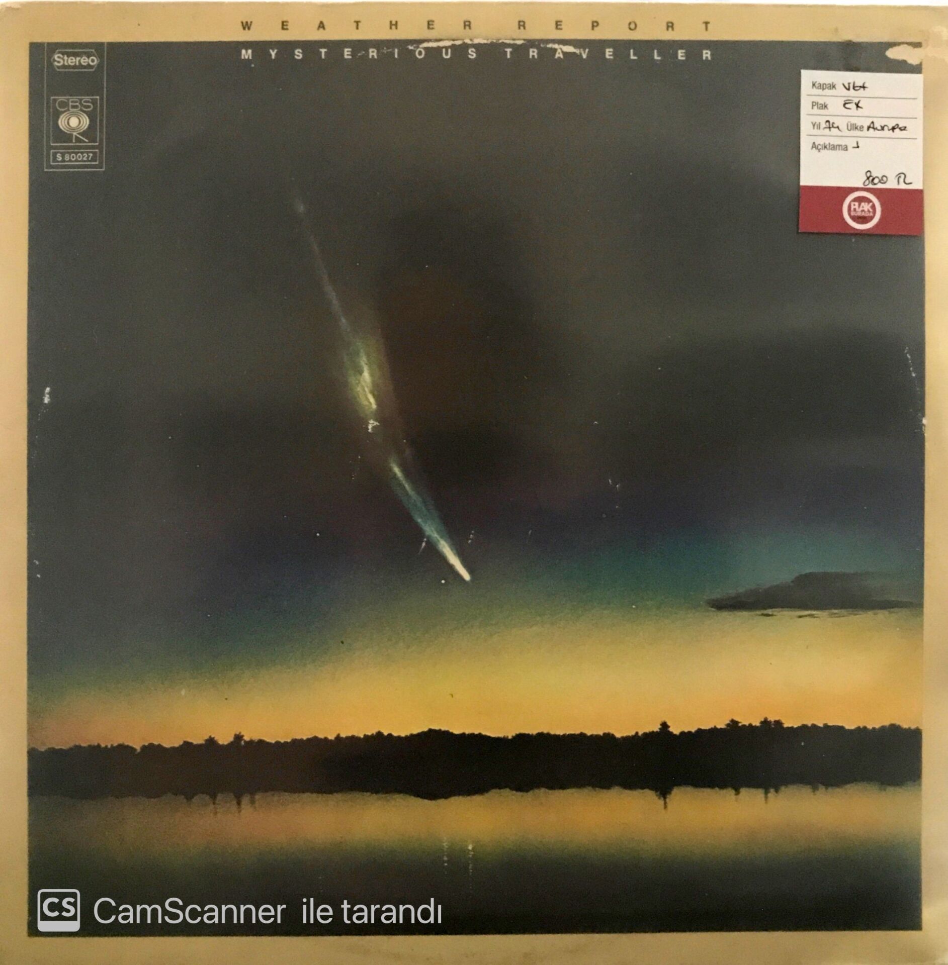 Weather Report Mysterious Traveller LP