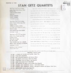 Stan Getz - Quartets - LP