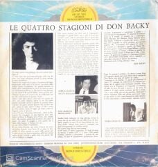 La Quattro Stagioni Di Don Backy - LP