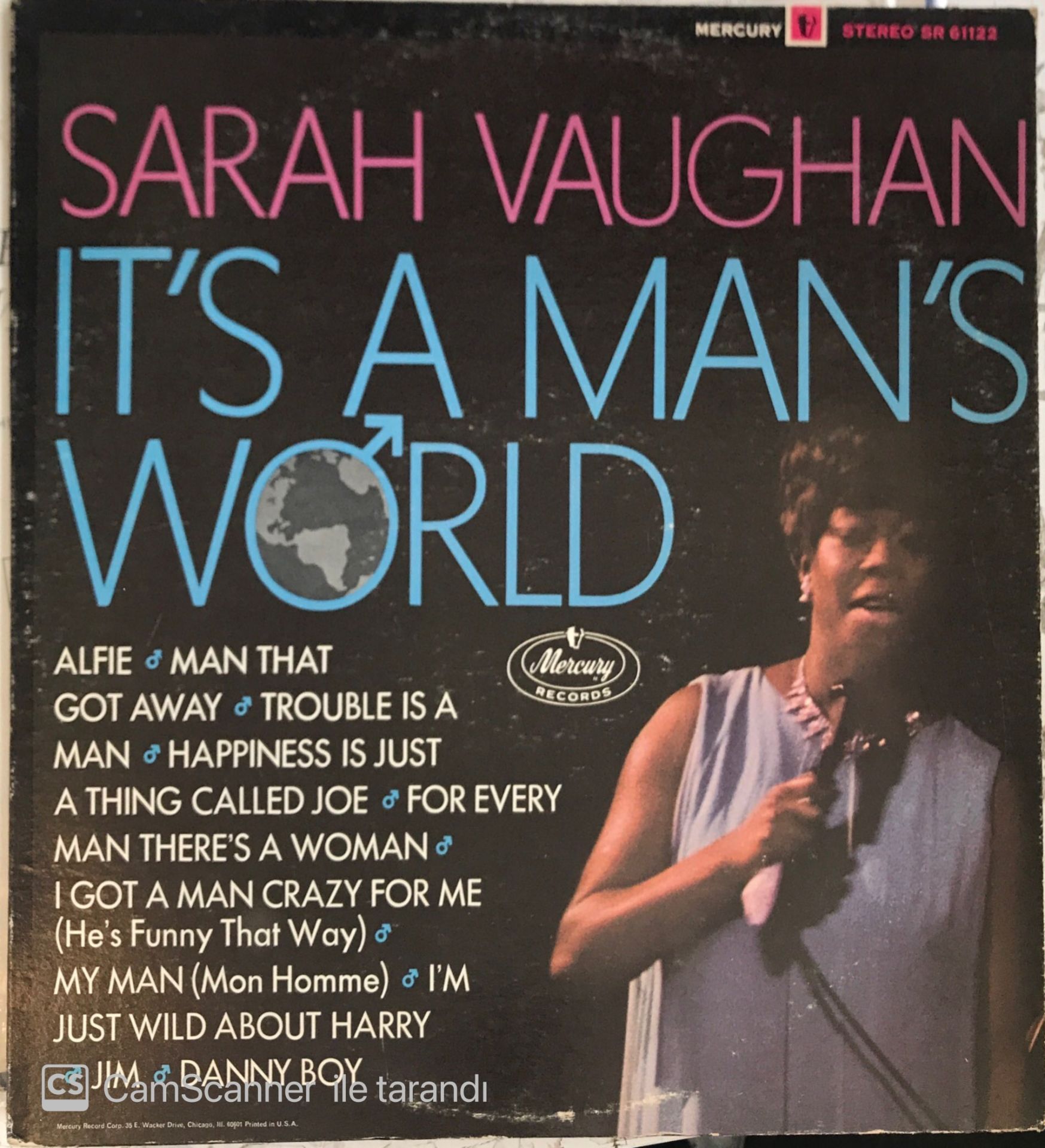 Sarah Vaughan - It's A Man's World LP