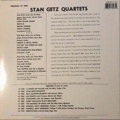 Stan Getz Quartets LP